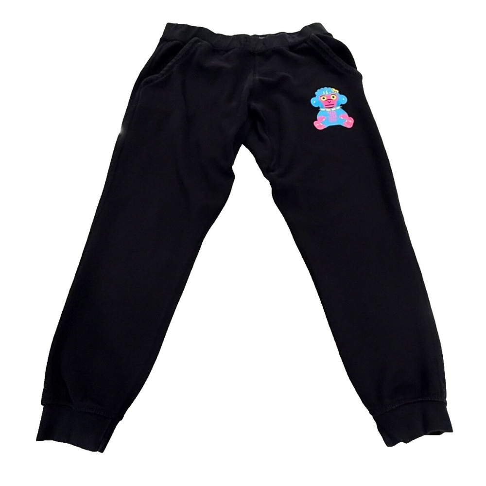 Never Broke Again Men's Large Sweatpants; Black